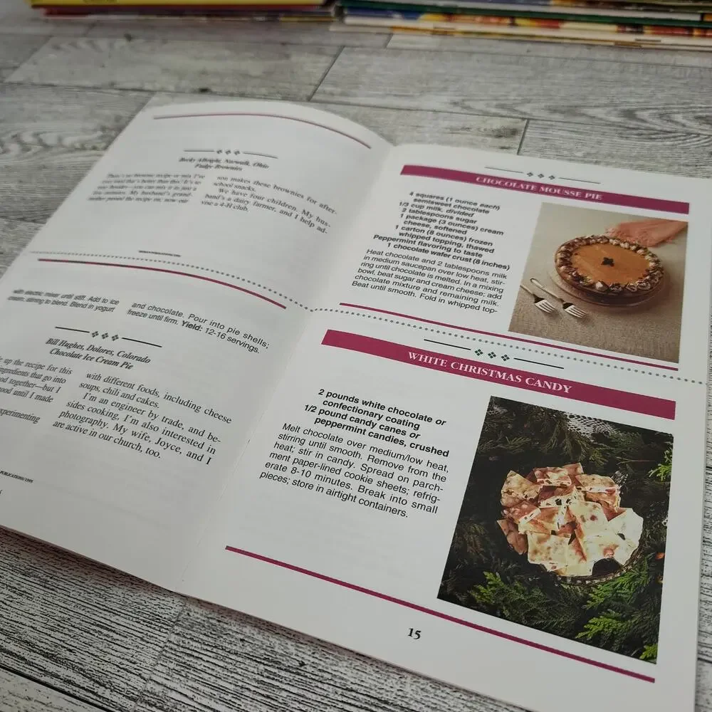 Country Cooking Prize-Winning Chocolate RECIPE CARDS Collection Cookbook Booklet